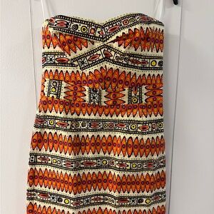 Trina Turk Vibrant Patterned Mini Dress: new with tags